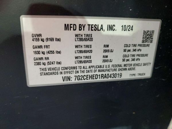 2024 TESLA CYBERTRUCK