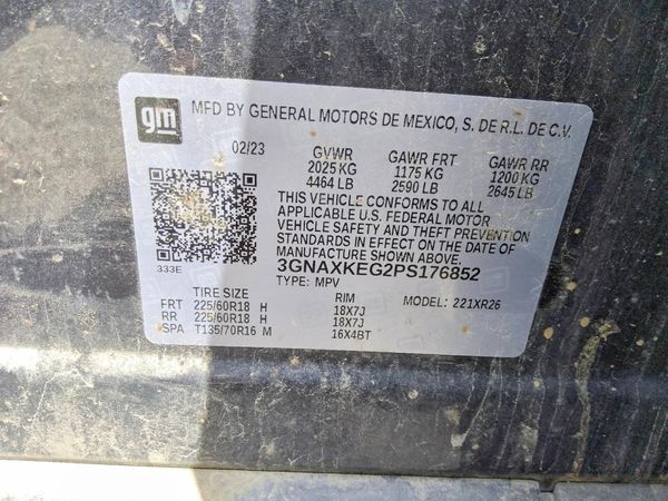 2023 CHEVROLET EQUINOX LT (1LT)