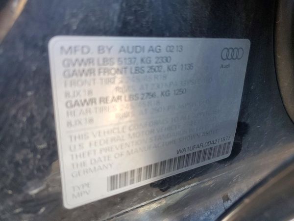2013 AUDI A4 ALLROAD
