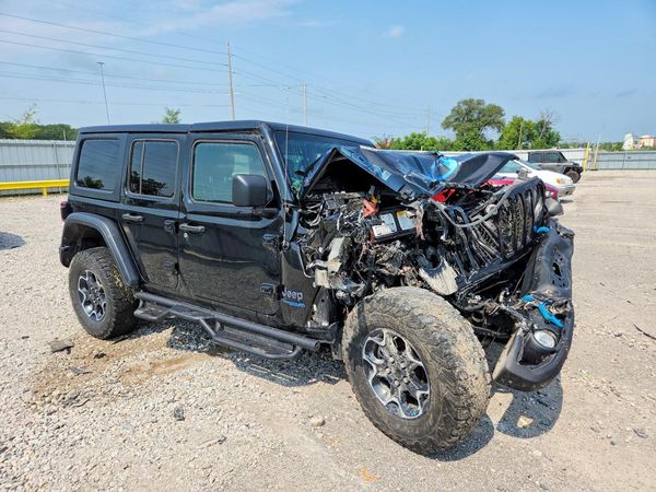 2022 JEEP WRANGLER Unlimited Rubicon 4XE — Passenger 3/4