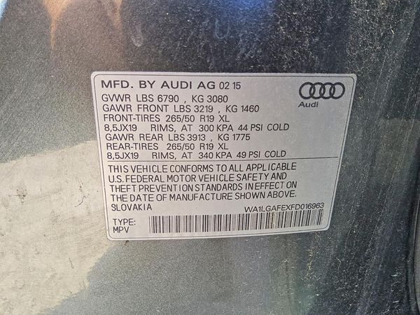 2015 AUDI Q7 Premium Plus