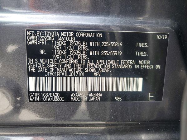 2020 TOYOTA RAV4 XLE Premium