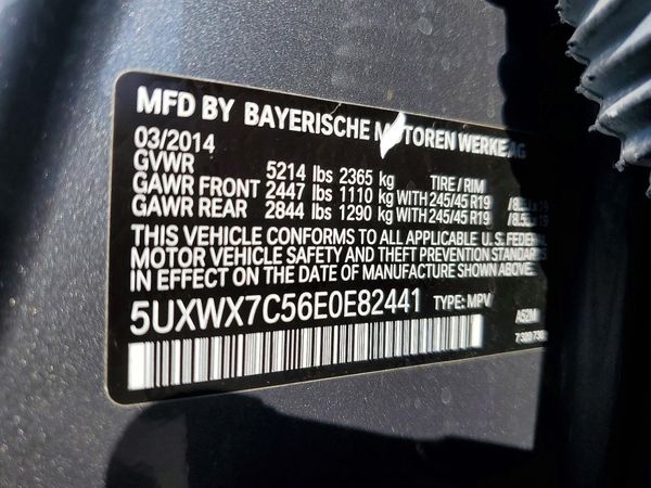 2014 BMW X3 xDrive35i