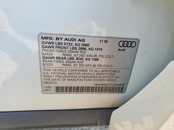 2020 AUDI SQ5
