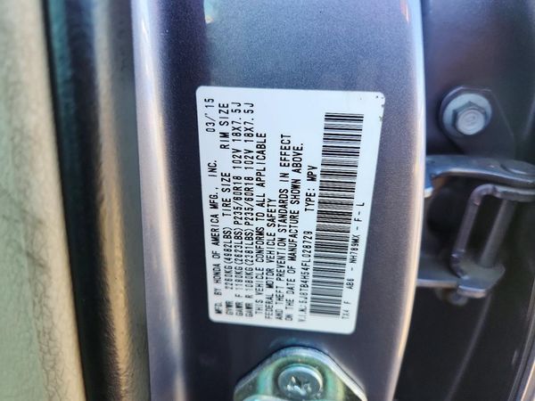 2015 ACURA RDX Technology Package