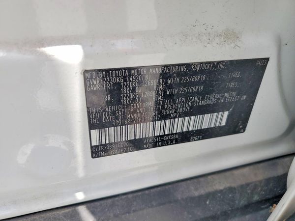2023 TOYOTA RAV4 SE
