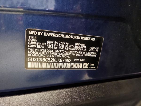 2019 BMW X5 xDrive40i