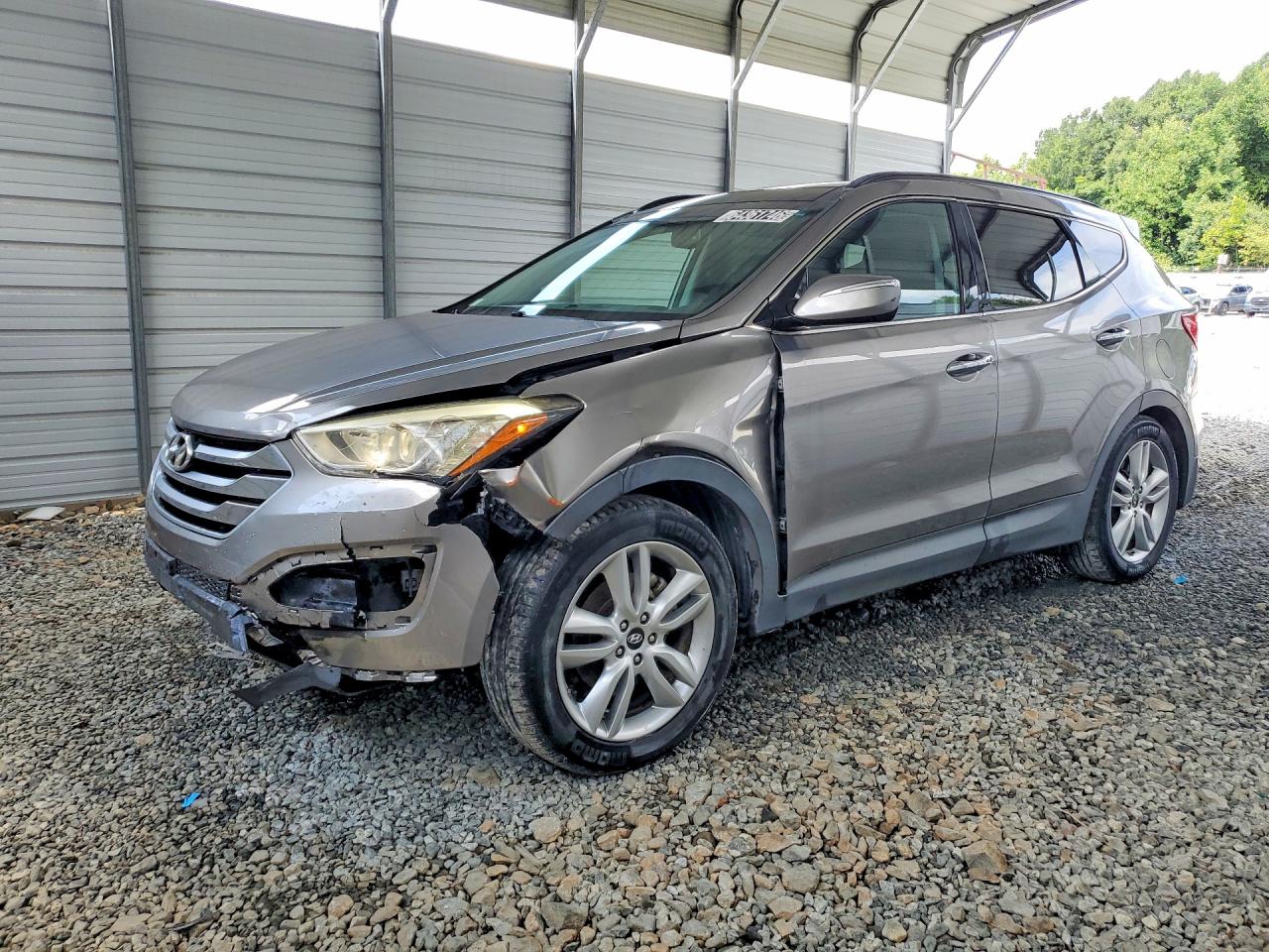 2015 HYUNDAI SANTA FE TOP — Front 3/4