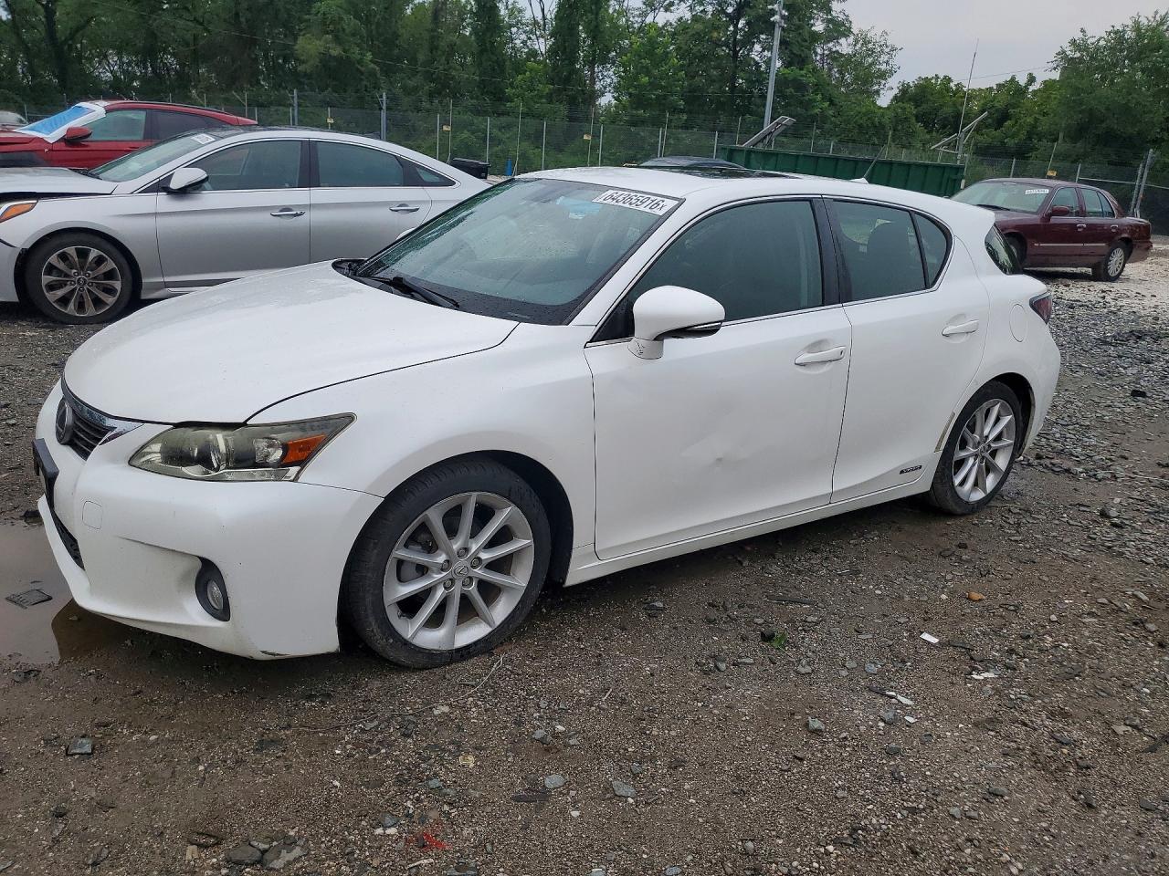 2012 LEXUS CT 200h