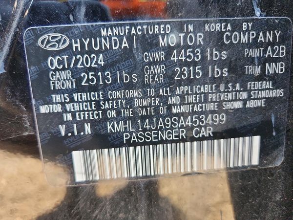 2025 HYUNDAI SONATA