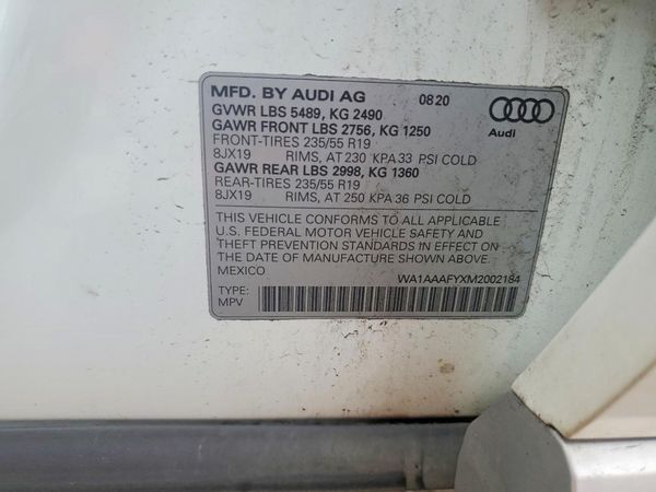 2021 AUDI Q5 quattro Premium