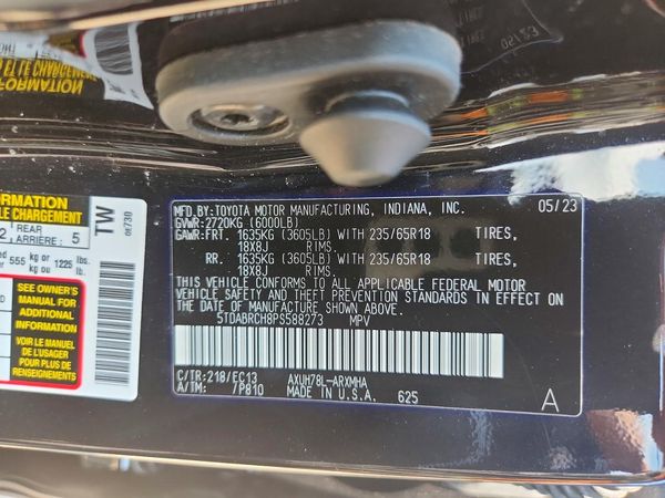 2023 TOYOTA HIGHLANDER HV Special Edition