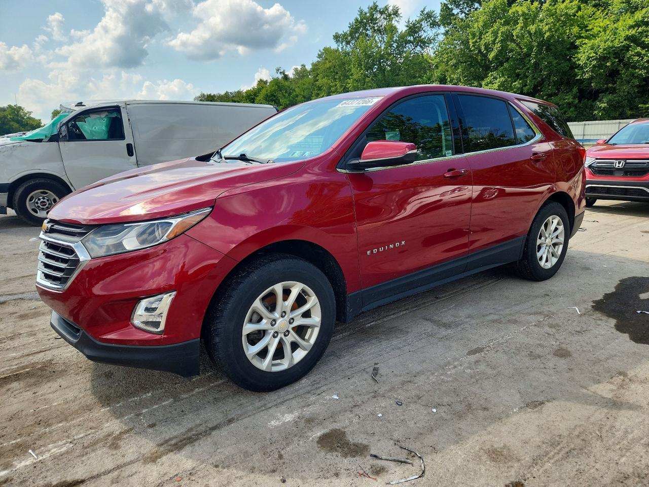 2019 CHEVROLET EQUINOX LT (1LT) — Front 3/4