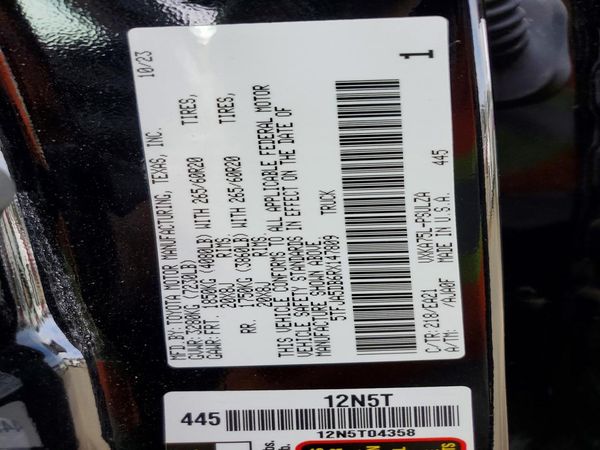 2024 TOYOTA TUNDRA Limited
