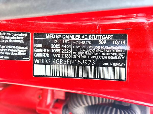 2014 MERCEDES-BENZ CLA