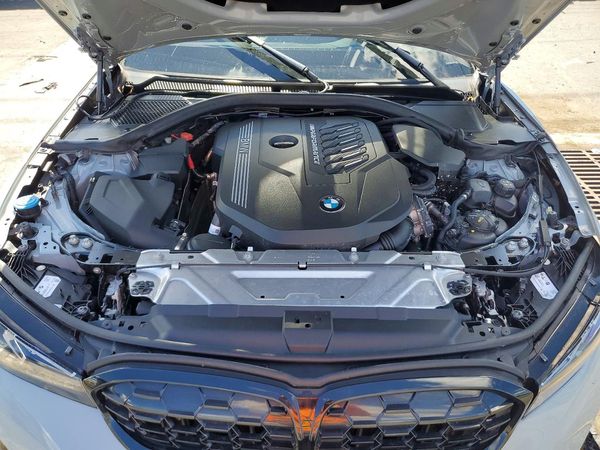2023 BMW M3 — Engine bay