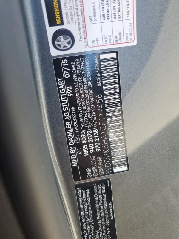 2016 MERCEDES-BENZ SLK SLK350