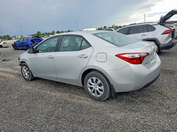2016 TOYOTA COROLLA L/LE