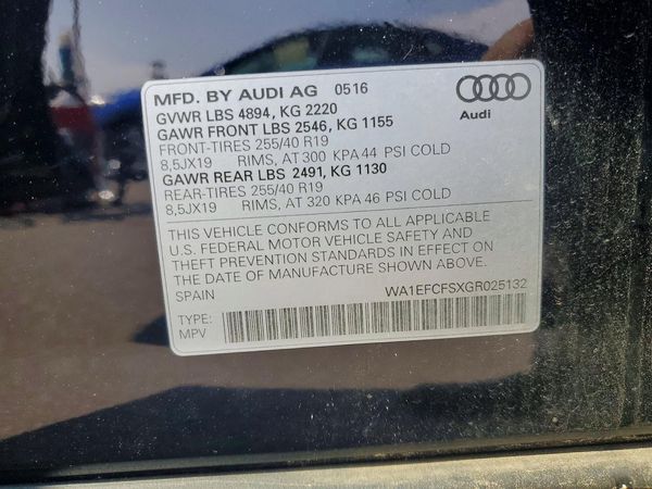 2016 AUDI Q3 quattro Premium Plus