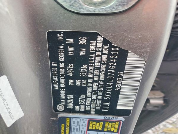 2018 KIA OPTIMA EX