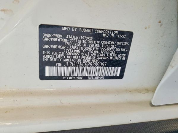 2023 SUBARU CROSSTREK Base