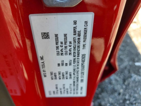 2023 TESLA MODEL 3