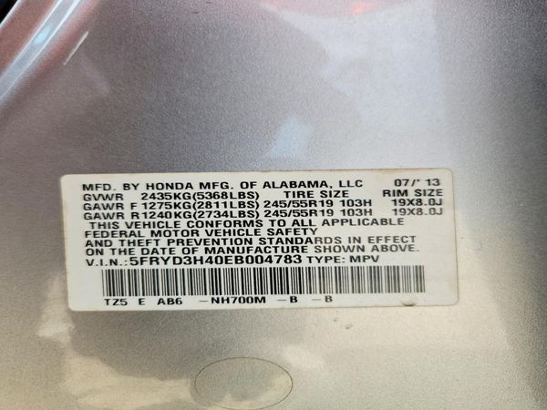 2014 ACURA MDX Tech