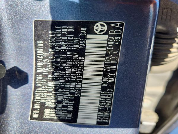 2015 TOYOTA COROLLA L/LE