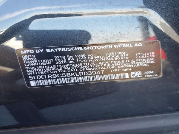 2019 BMW X3 xDrive30i