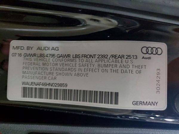 2017 AUDI A4