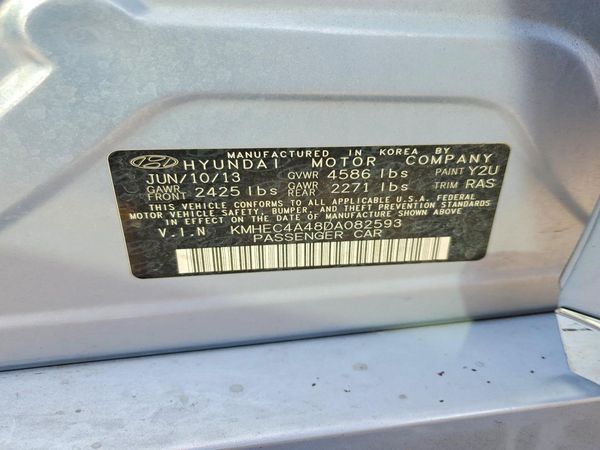 2013 HYUNDAI SONATA