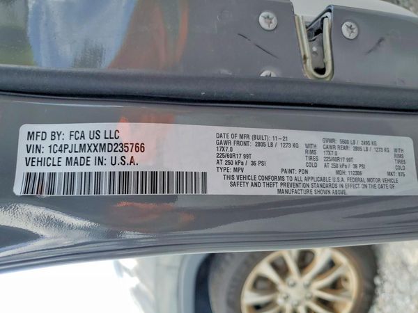 2021 JEEP CHEROKEE