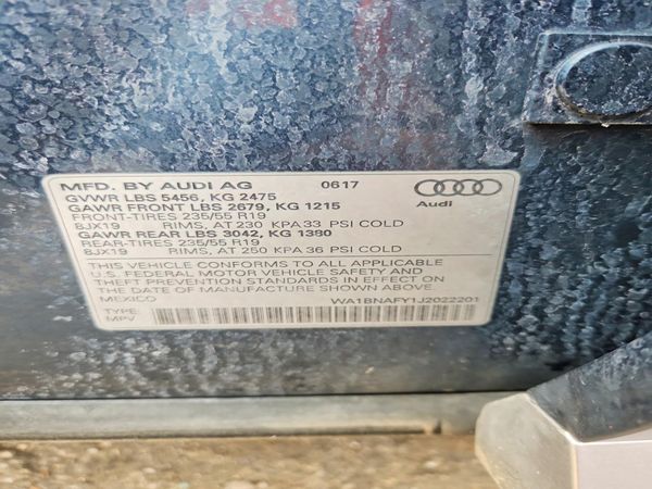 2018 AUDI Q5 quattro Premium Plus