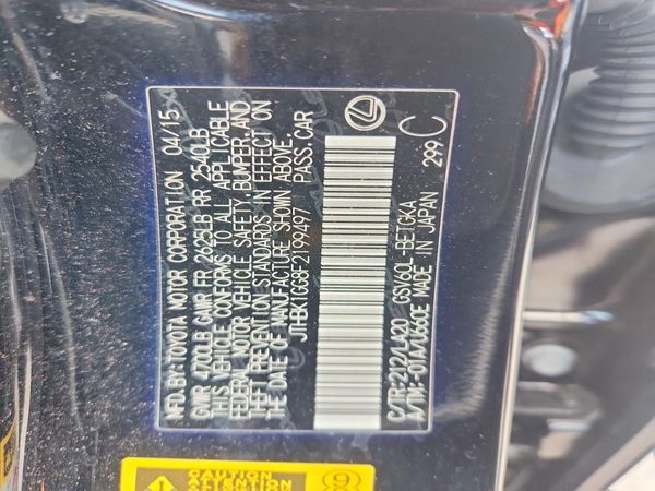 2015 LEXUS ES 350