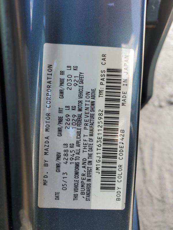 2014 MAZDA 6