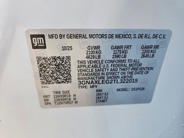 2026 CHEVROLET EQUINOX RS