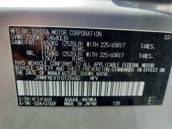 2015 TOYOTA RAV4