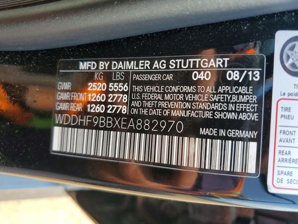 2014 MERCEDES-BENZ E E550 4-MATIC