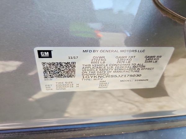 2018 CADILLAC XT5 Luxury