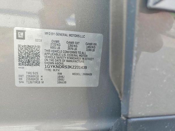 2019 CADILLAC XT5 Luxury