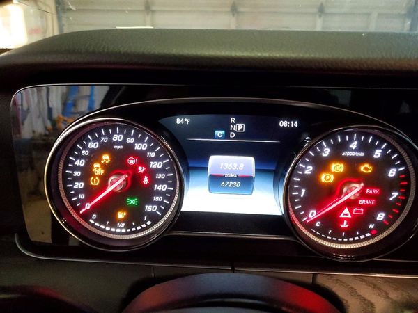 2018 MERCEDES-BENZ E-CLASS E300-4M — ODOM
