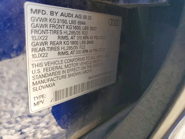 2024 AUDI SQ7