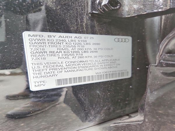 2025 AUDI Q3