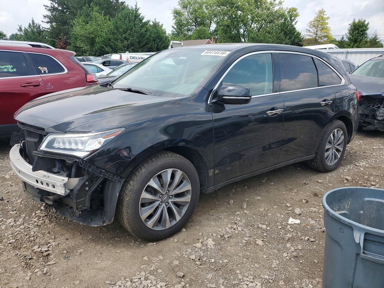 2016 ACURA MDX SH-AWD w/Tech pkg & RES