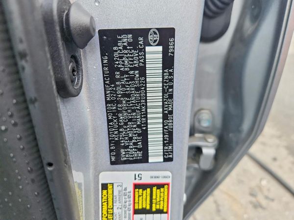 2024 TOYOTA CAMRY