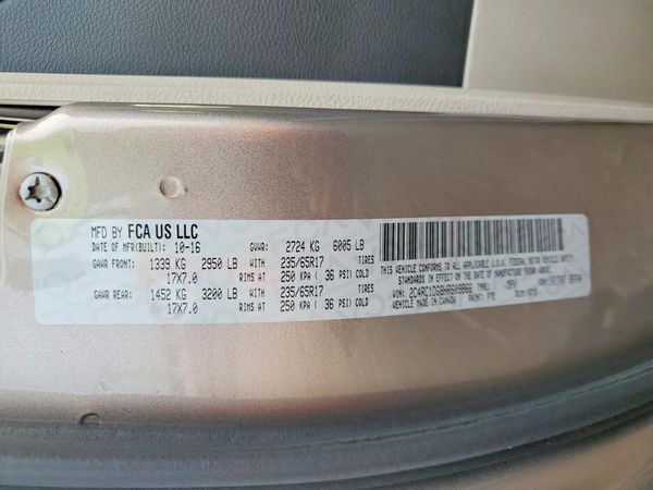 2017 CHRYSLER PACIFICA