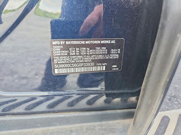 2016 BMW X5 xDrive35i