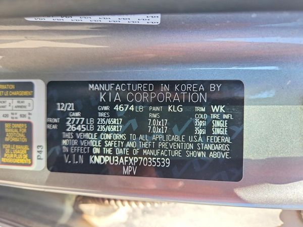 2023 KIA SPORTAGE LX — VINS