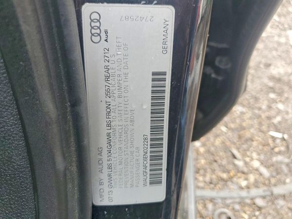 2014 AUDI A6 quattro Premium Plus