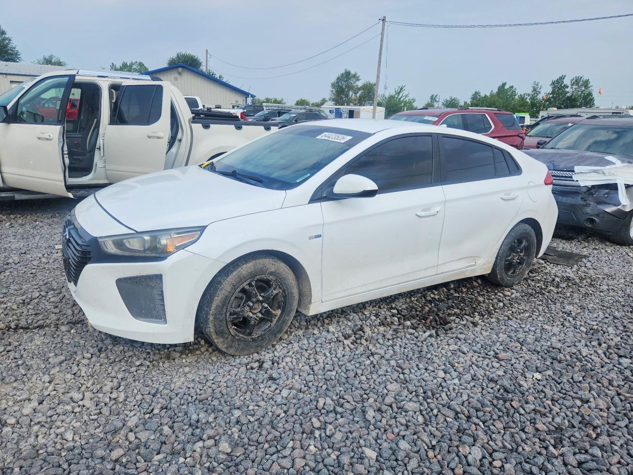 2017 HYUNDAI IONIQ HEV Blue